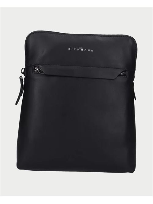 Sac port? ?paule John Richmond avec zip cach? JOHN RICHMOND | JR-B140BLACK